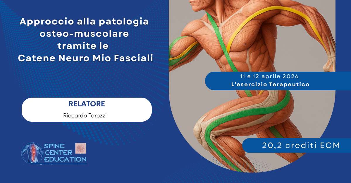 Le Catene Neuro-Mio-Fasciali: l'Esercizio Terapeutico ed. 2026 